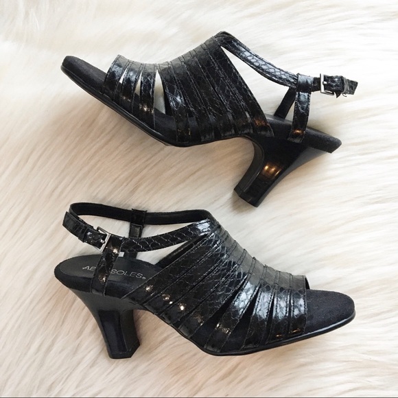 aerosoles strappy heels